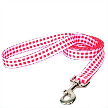 3/8 In. X 60 In. Gingham Red Lead